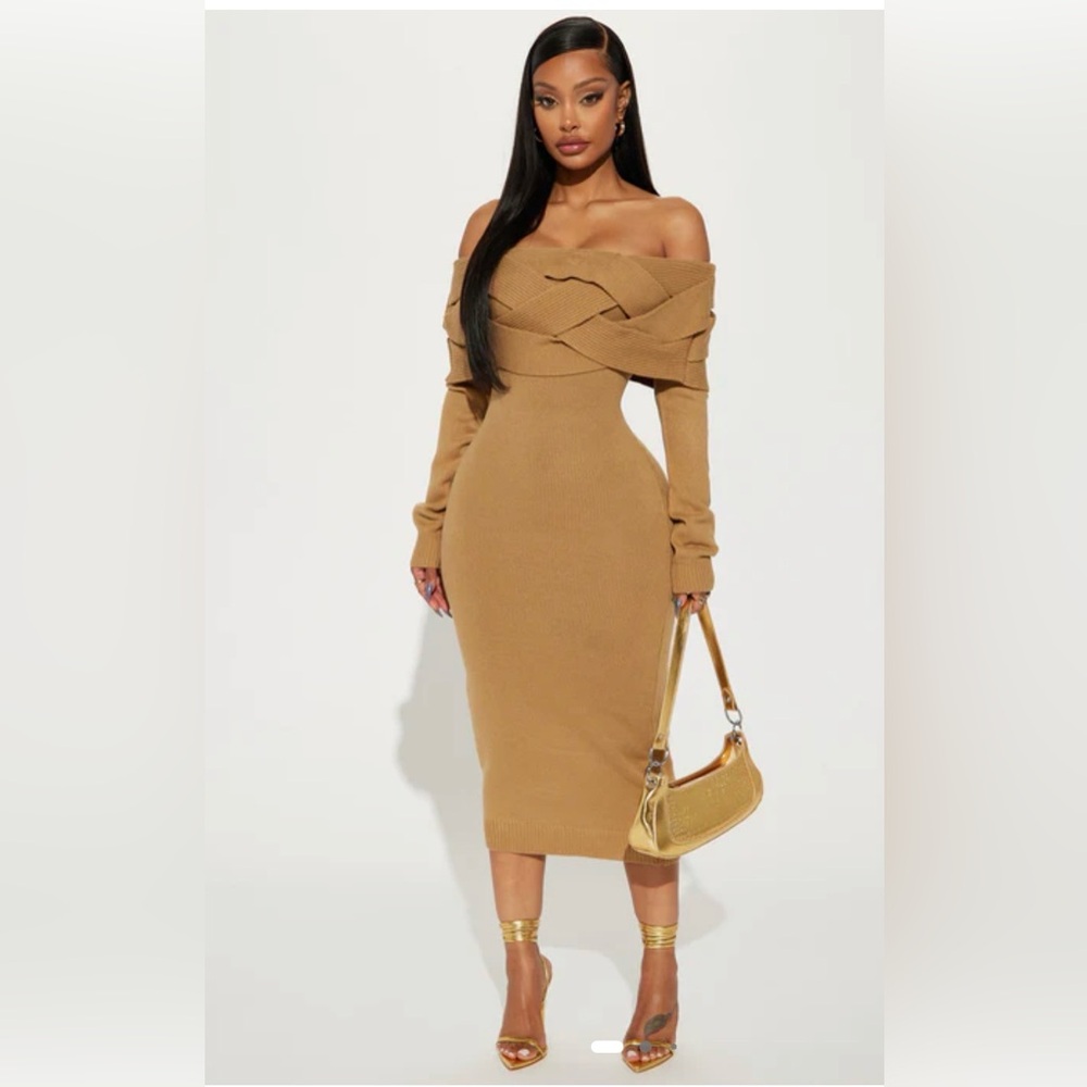 Vivien Sweater Midi Dress